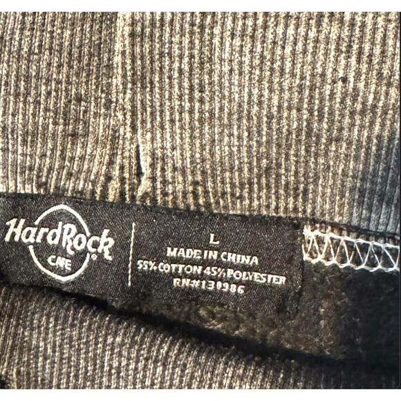 Hard Rock Cafe Louisville Jogger Pants Gray Men’s Size Large - Picture 5 of 5